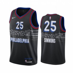 Dres Philadelphia 76ers Ben Simmons 25 2020-21 City Edition Swingman